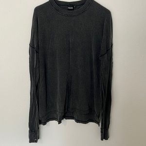 mono b relaxed fit ls shirt